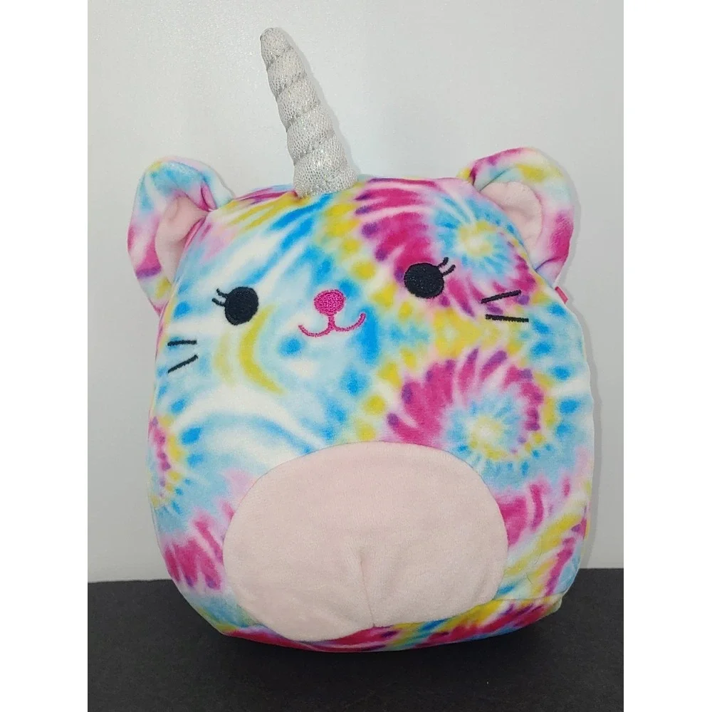 Squishmallows Shelby The Sloth And Talisa The Unicorn Cat Plush Lot Of 2